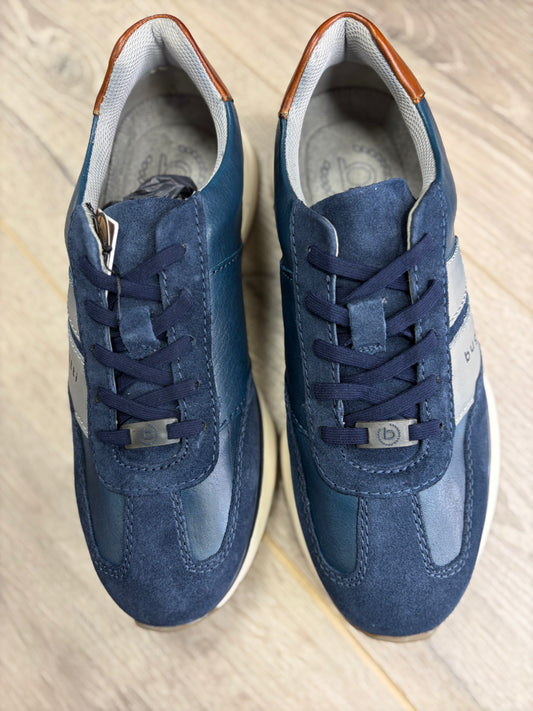 Bugatti - Navy/Brown Sneaker