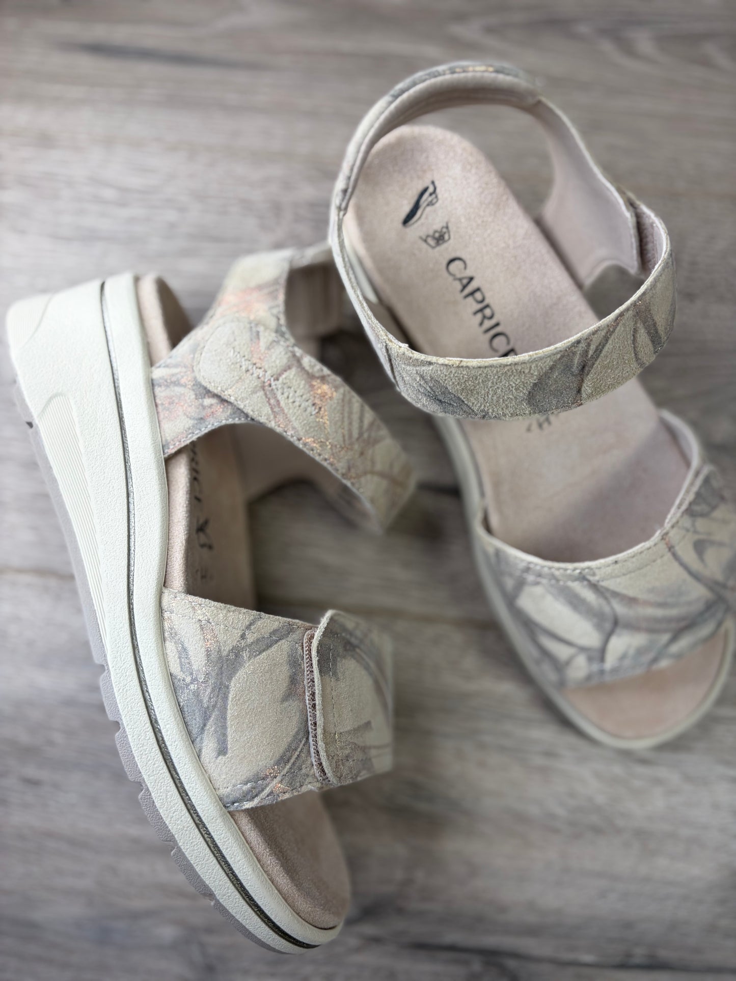 Caprice - Camouflage Sandal