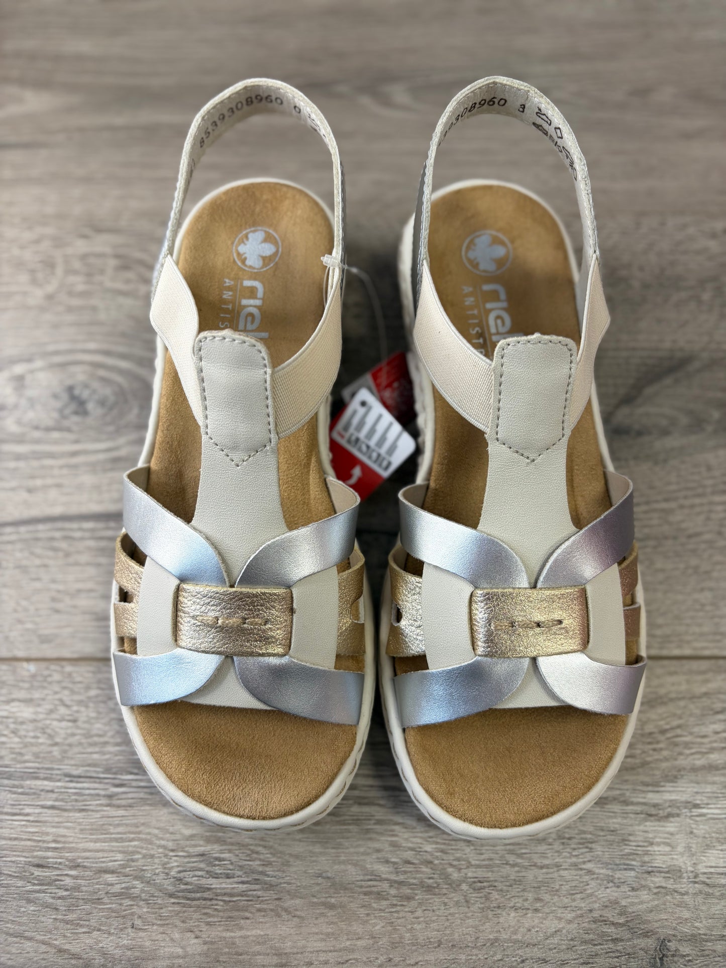 Rieker - Metallic Sandal
