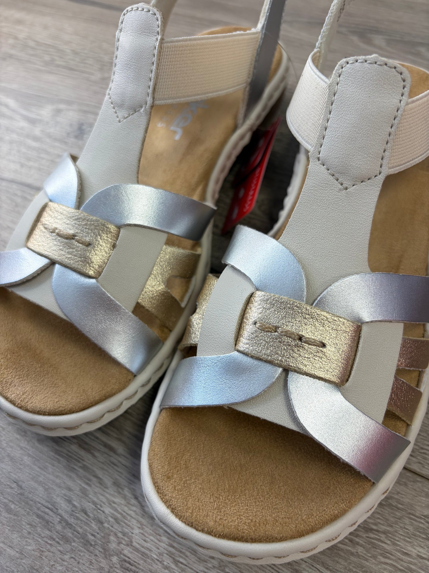 Rieker - Metallic Sandal