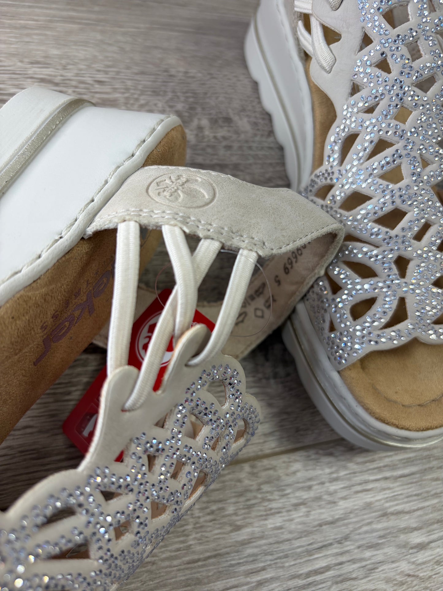 Rieker - Silver Sparkle Sandal