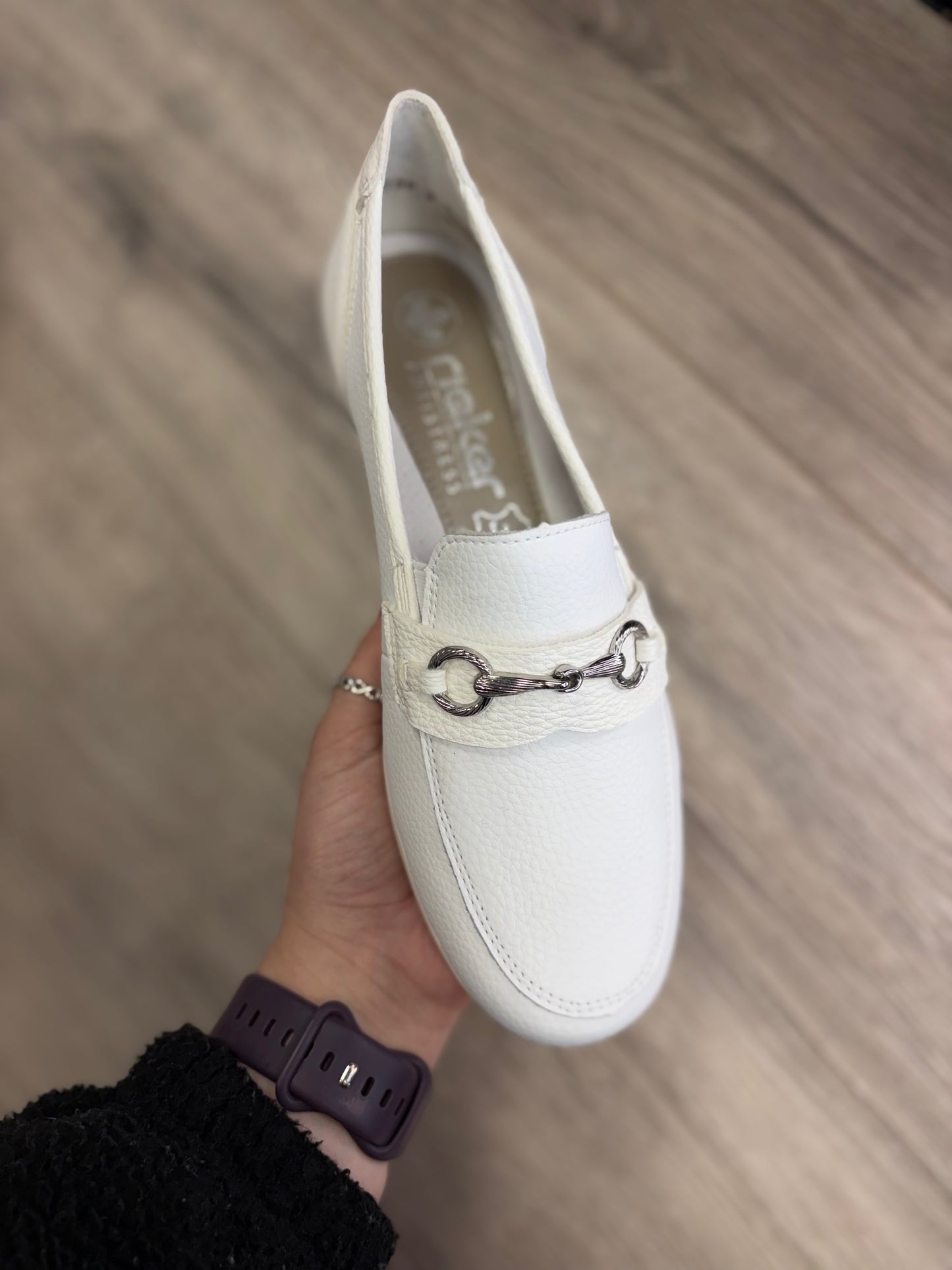 Rieker - White Loafer