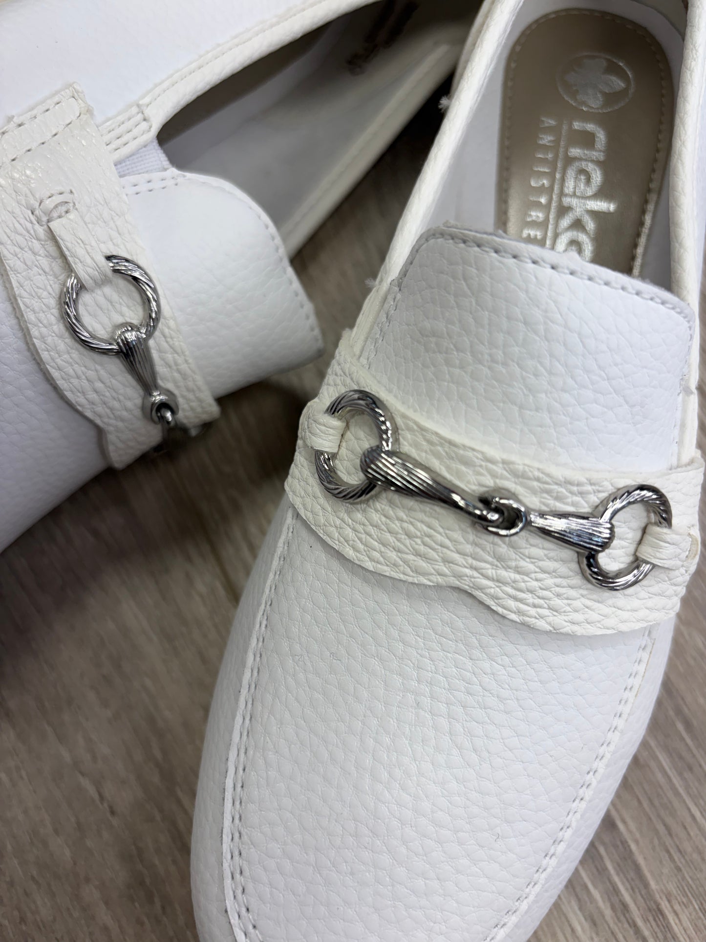 Rieker - White Loafer