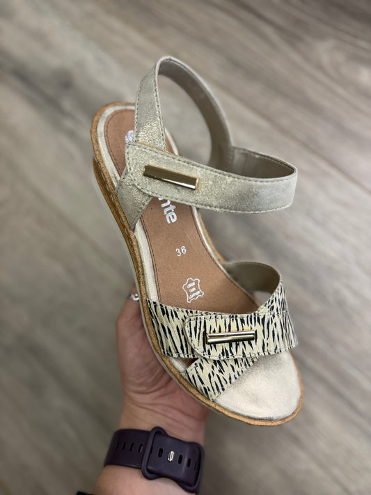 Remonte - Gold Sandal