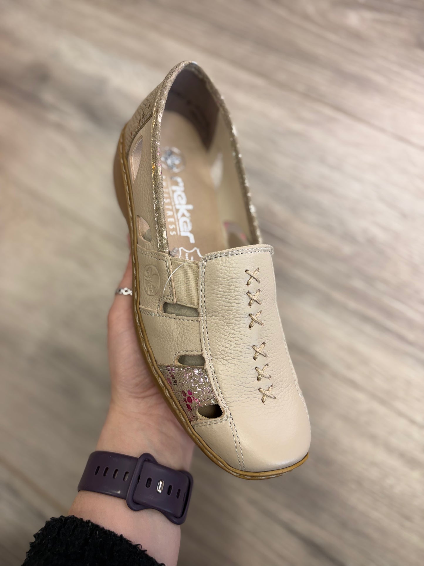 Rieker - Biege Loafer