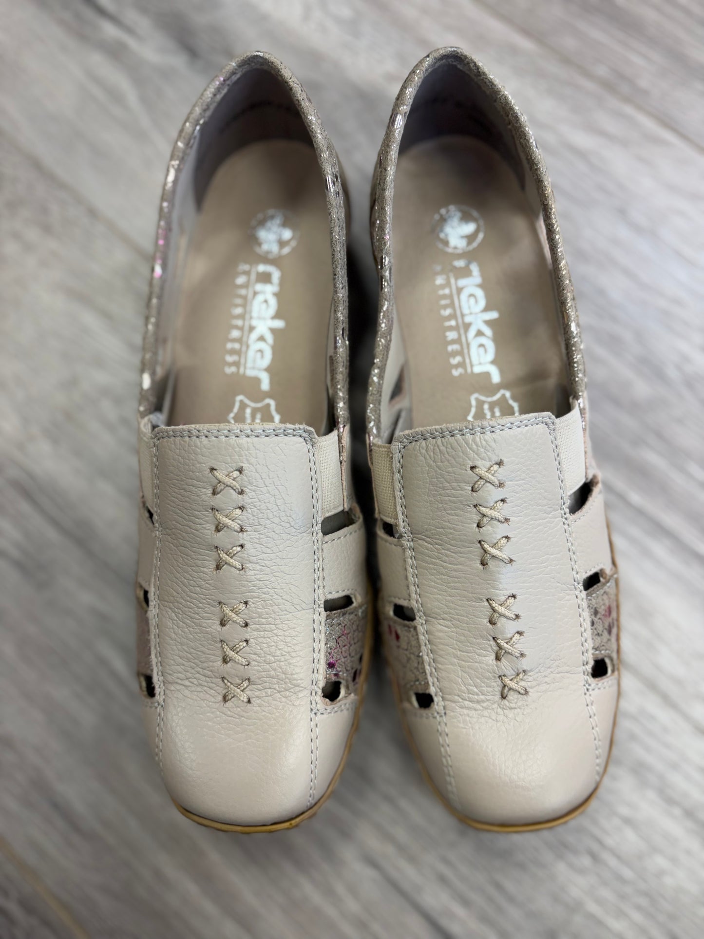 Rieker - Biege Loafer