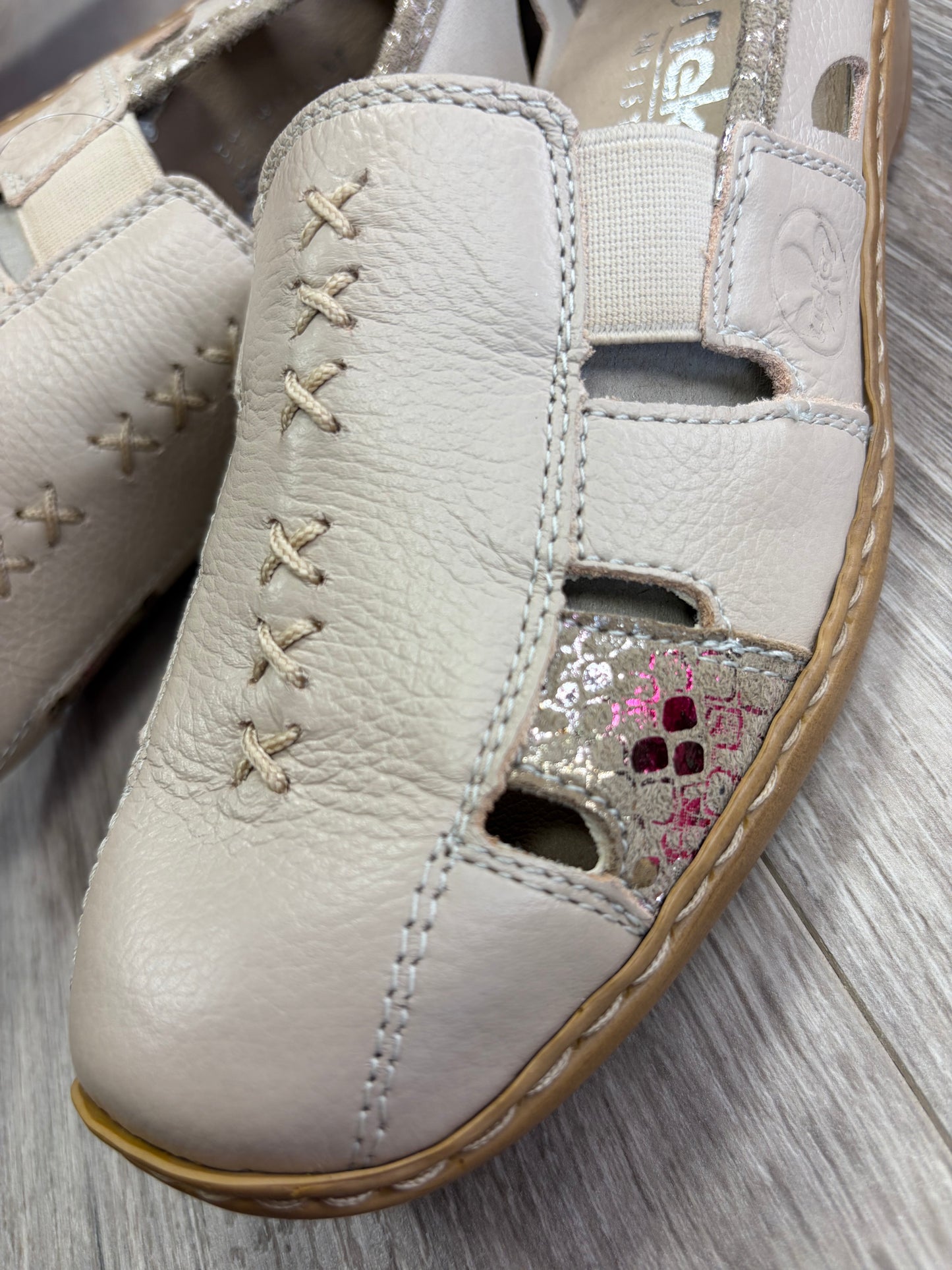 Rieker - Biege Loafer